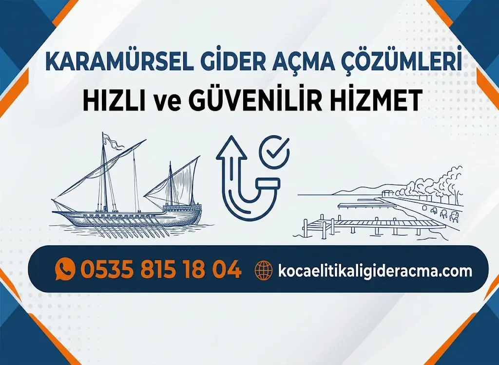 Karamürsel gider açma servisi, 0535 815 18 04
